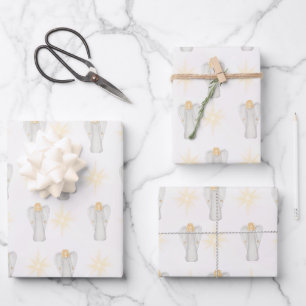 Wrapping Paper Flat Sheet Set of 3