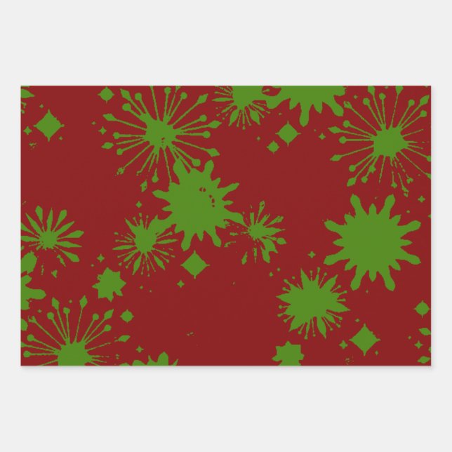 Wrapping Paper Flat Sheet Set of 3 (Front)