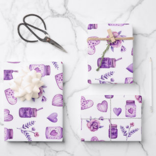 Wrapping Paper Flat Sheet Set of 3