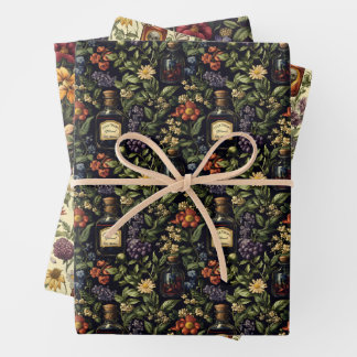 Wrapping Paper Flat Sheet Set of 3