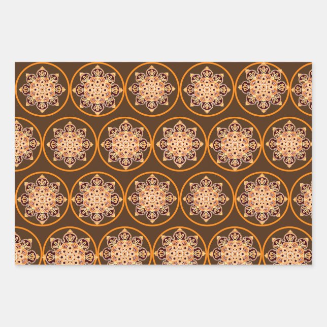 Wrapping Paper Flat Sheet Set of 3 (Front)