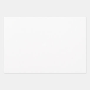 Wrapping Paper Flat Sheet Set of 3