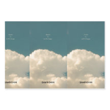 Wrapping Paper Flat Sheet Set of 3