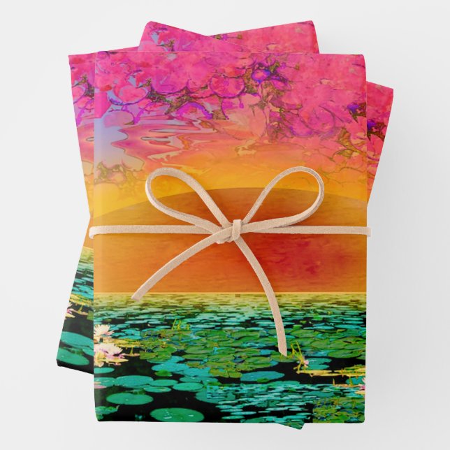 Wrapping Paper Flat Sheet Set of 3 (In situ)