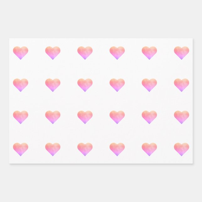 Wrapping Paper Flat Sheet Set of 3 (Front)