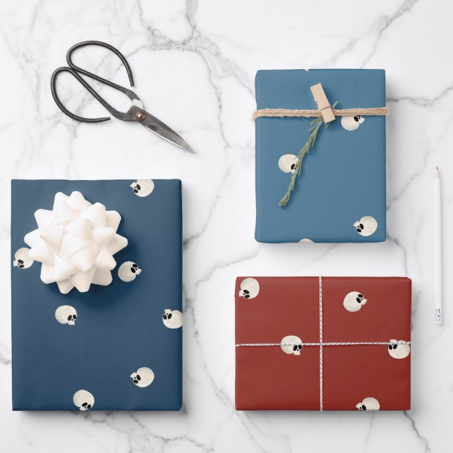 Wrapping Paper Flat Sheet Set of 3 (Front)