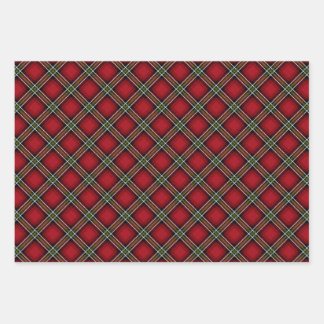 Wrapping Paper Flat Sheet Set of 3