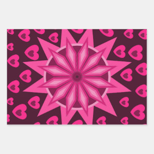 Wrapping Paper Flat Sheet Set of 3