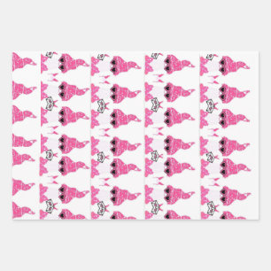 Wrapping Paper Flat Sheet Set of 3