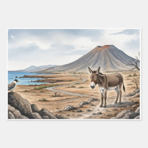 Wrapping Paper Flat Sheet Set of 3 :Morabeza