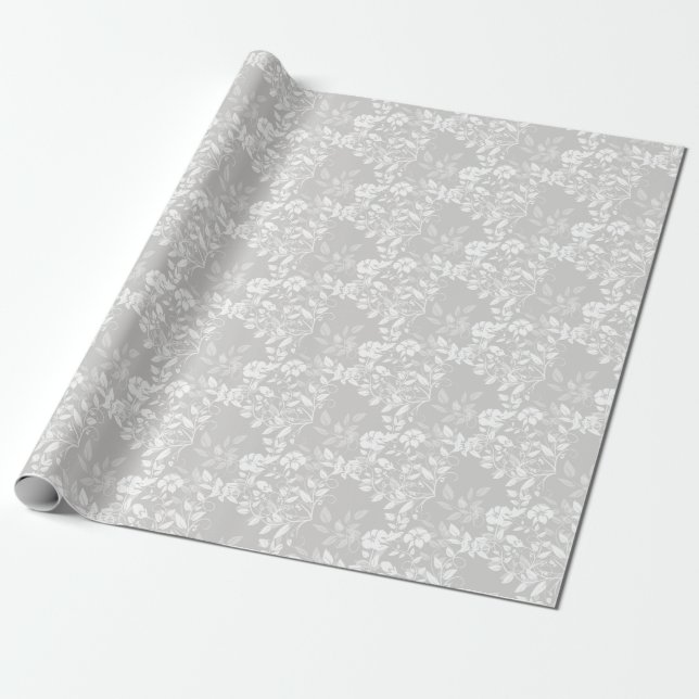 Wrapping Paper-Floral Paper (Unrolled)