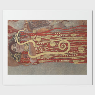 WRAPPING PAPER : GUSTAV KLIMT : HYGIEIA : 1907