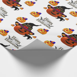 Wrapping paper Halloween