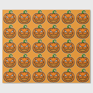  Wrapping Paper Halloween party 