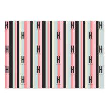 Wrapping Paper "Happy Stripes" by HATARI SANA