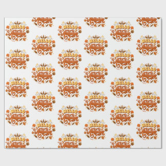 Wrapping Paper-Hello Autumn Wrapping Paper