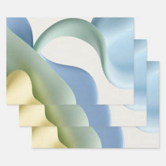 Wrapping paper in stylish abstract graphic