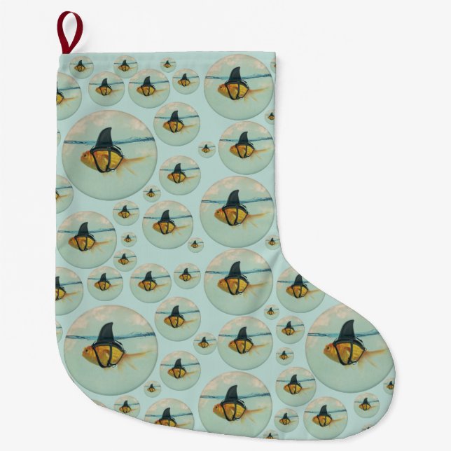 Wrapping Paper Large Christmas Stocking (Front)