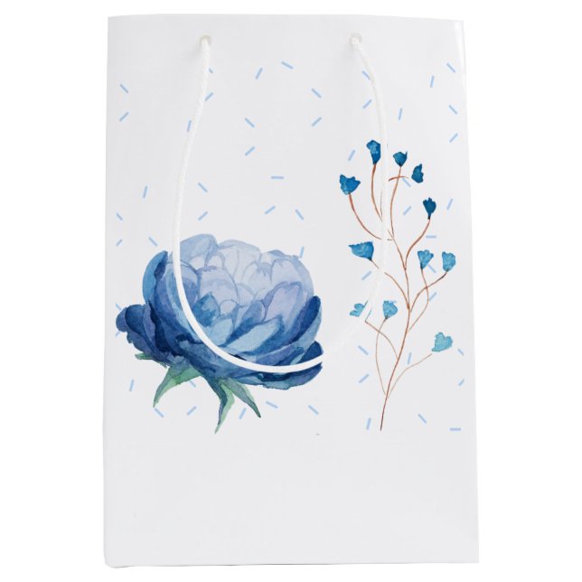 Wrapping Paper Medium Gift Bag (Front)