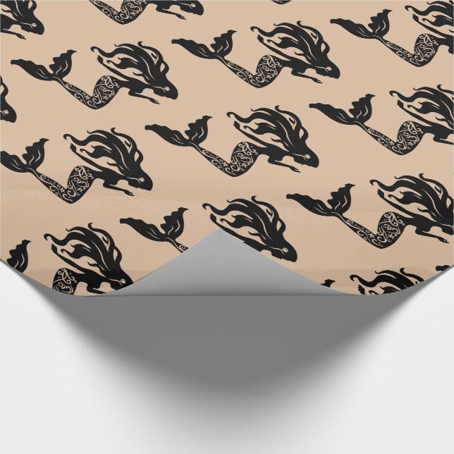 Wrapping Paper-Mermaid Paper (Corner)