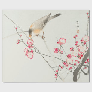 WRAPPING PAPER : OHARA KOSON : SONGBIRD