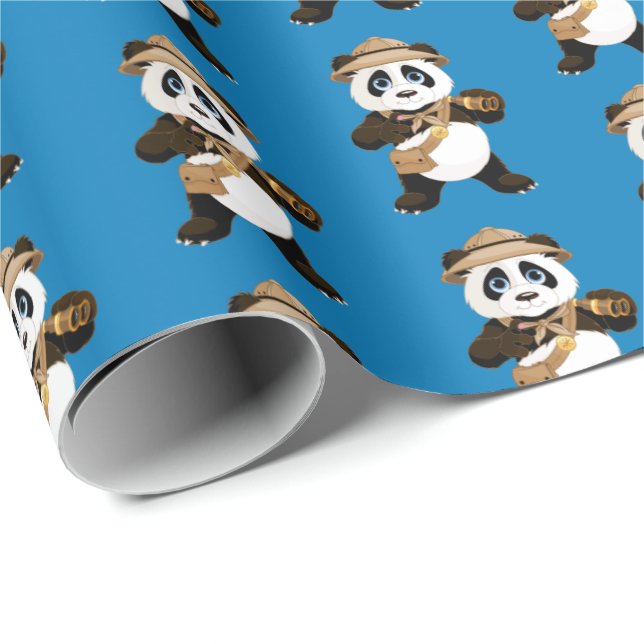 Wrapping Paper-Panda Bear Paper (Roll Corner)