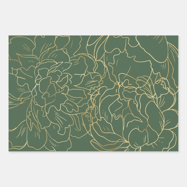 Wrapping Paper. Paper Sheet (Front)