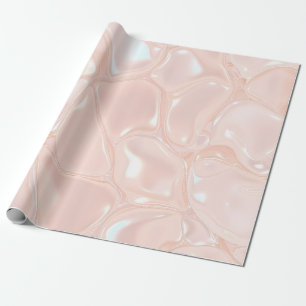 wrapping paper pastel slime design