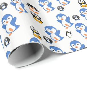 Wrapping paper Penguin