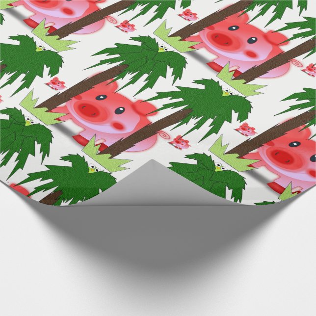 Wrapping paper Pigs (Corner)