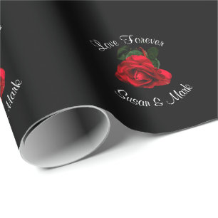 Wrapping Paper, Red Rose Collection Wrapping Paper