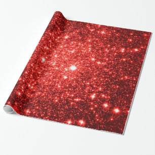 Wrapping Paper Red Stars
