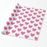 Wrapping paper. Rose petal heart pattern gift wrap<br><div class="desc">Wrapping paper. Rose petal heart pattern gift wrap.
Colorful stylish modern. Modern heart! 
Perfect gift wrapping for lovers,  for bridal showers etc.
Please check out my blog for extras - fun ideas and lots of FREE stuff!
http://hotfrogstore.blogspot.co.uk</div>