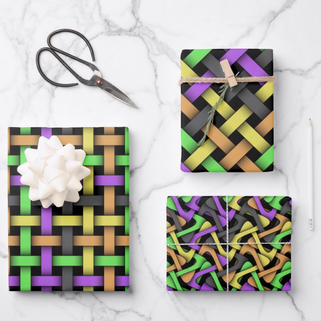 Wrapping Paper Set - Halloween Collection II (Front)