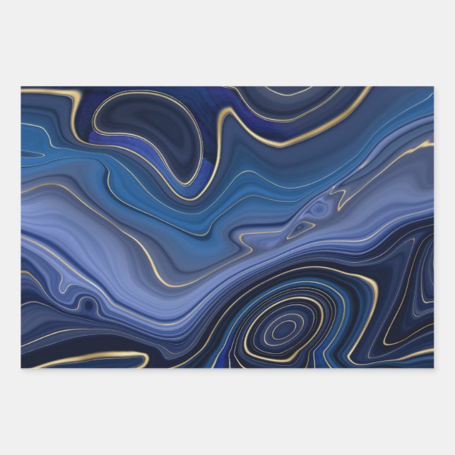 Wrapping Paper Set of 3 Lapis (Front 3)