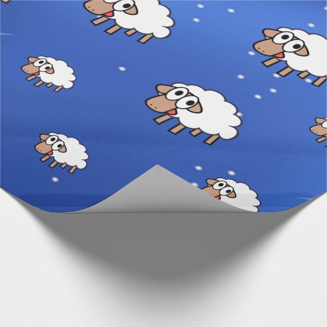 Wrapping paper Sheep (Corner)