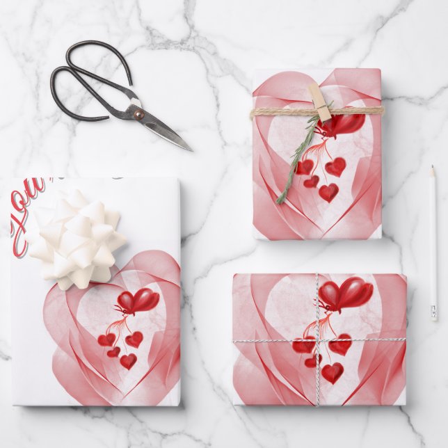 Wrapping paper sheets  (Front)