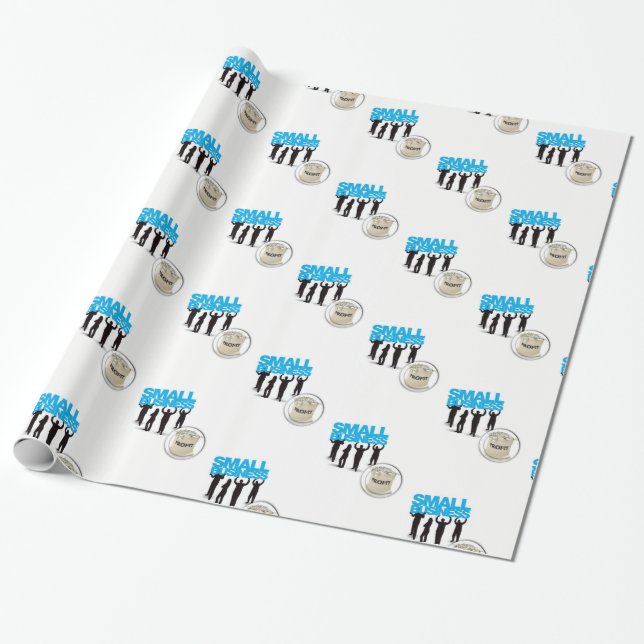 Wrapping paper Small Business (Unrolled)