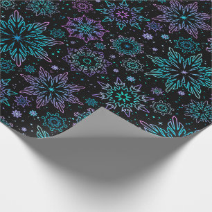 Wrapping paper "Snowflakes"