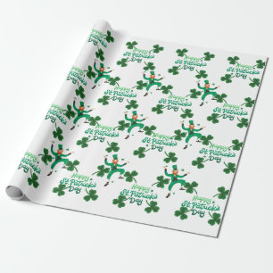 Wrapping Paper - St. Patrick's Day Gift Wrap