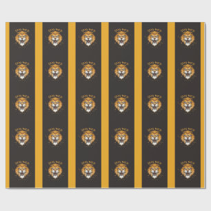Wrapping paper stay wild design