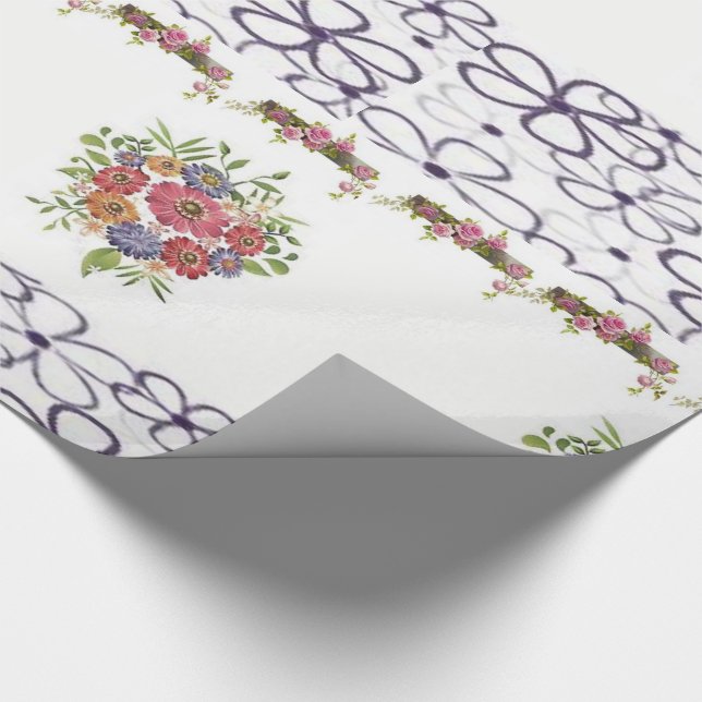 Wrapping paper Sunflower (Corner)