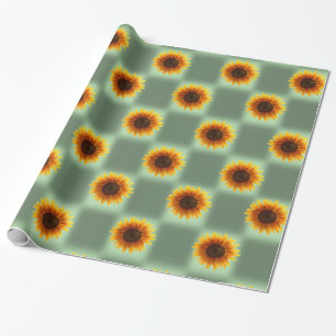 Wrapping paper Sunflower