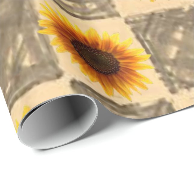 Wrapping paper Sunflower (Roll Corner)