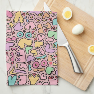 Wrapping Paper Tea Towel