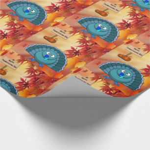 Wrapping paper Thanksgiving