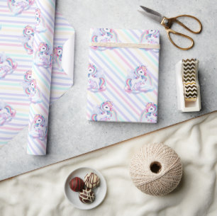 Wrapping Paper to a magical birthday party.