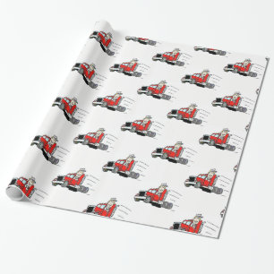 Wrapping paper Truck Driver