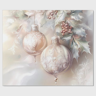 Wrapping Paper-Victorian Winter Christmas Wrapping Paper