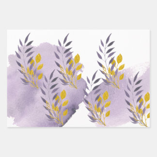 wrapping paper watercolor